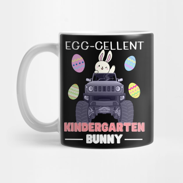 Copy of Egg-cellent Kindergarten Bunny Monster Truck Squad Toddler by SKTaohooShop